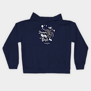 Dream big little boy Kids Hoodie